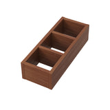 Fienza Small Drawer Organiser 322x124x80mm 1 Pce (Suits Empire 900 Pill Cabinet) Walnut DRAWERORGWA-SML