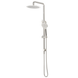 Bella Vista Mica Dual Shower Rail Brushed Nickel DSH-R-1H-BN