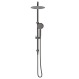 Bella Vista Mica Dual Shower Rail Gunmetal DSH-R-1H-GM