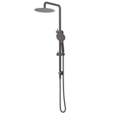 Bella Vista Mica Dual Shower Rail Gunmetal DSH-R-1H-GM