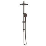 Bella Vista Mica Dual Shower Rail Dusk Bronze DSH-R-1H-DB
