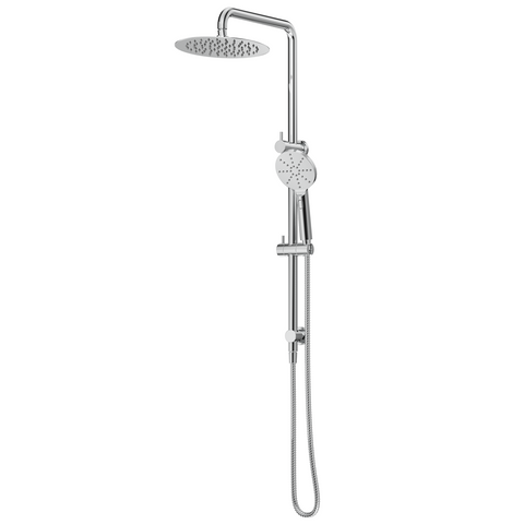 Bella Vista Mica Dual Shower Rail Chrome DSH-R-1H