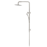 Bella Vista Mica Dual Shower Rail Brushed Nickel DSH-R-1H-BN