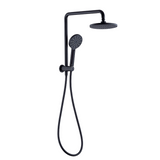 Bella Vista Mica Half-Rail Shower Black DSH-SHRT-R-BLK-X