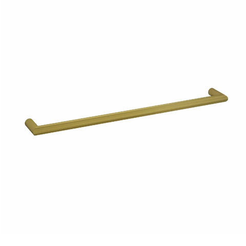 Thermogroup Round Single Rail 632x32x100mm (Heated) Brushed Gold DSR8BG