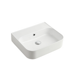 Oliveri Dublin Wall Hung Basin 460mm (No Taphole) White DU7130D-N