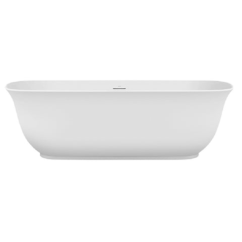 Decina Lola Freestanding Bath 1700mm with Overflow White LO1700WIO