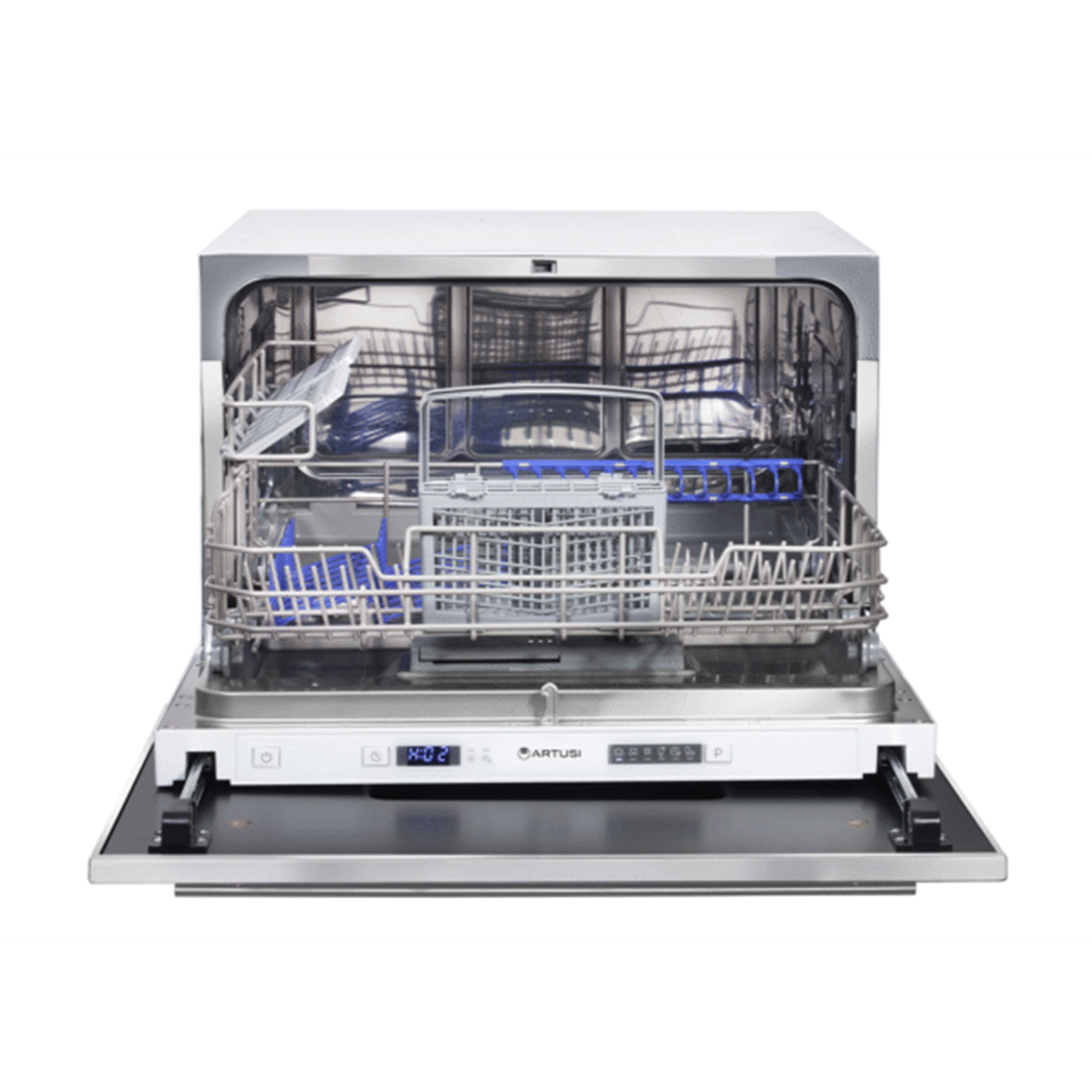 Artusi Compact Fully Integrated Dishwasher 55cm No Door Stainless Steel ADWFI55ND