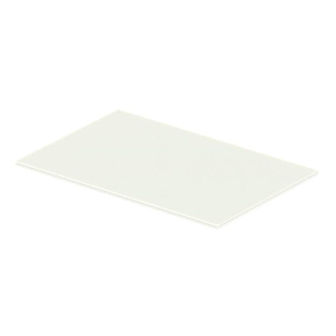 Duravit DuraSquare Safety Glass Insert for Console 003109 & 003110 White 0099668300-P