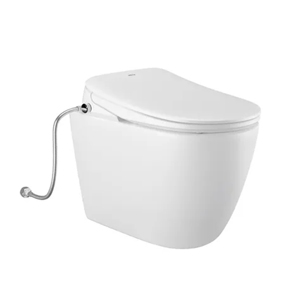 Otti Alzano Bidet Spa Inwall Toilet Set Gloss White EBIAWFPRLHPKVA-NP