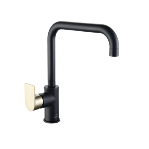 Vito Bertoni Eeva Sink Mixer Matte Black/Brass 31378WS6