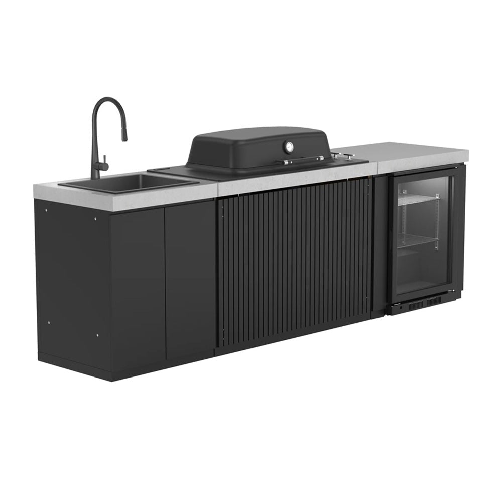 Everdure Seabreeze Built In Furnace Module Sink Module & Beverage Cooler Black EK3B1ASBIMBP