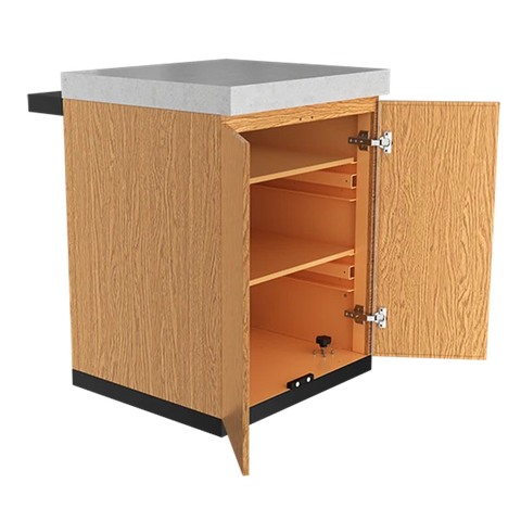 Everdure Seabreeze Storage Double Door Module Timber Look EKMSTRG