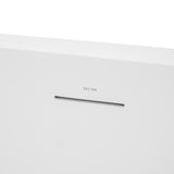 Decina Elisi Freestanding Bath 1700mm w/Overflow White EI1700WIO