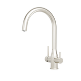 Puretec Tripla Elite 3 in 1 Gooseneck Mixer Tap Brushed Nickel ELITE-10BN-LF