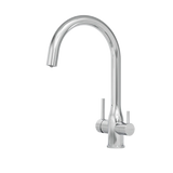 Puretec Tripla Elite 3 in 1 Gooseneck Mixer Tap Chrome ELITE-10CH-LF