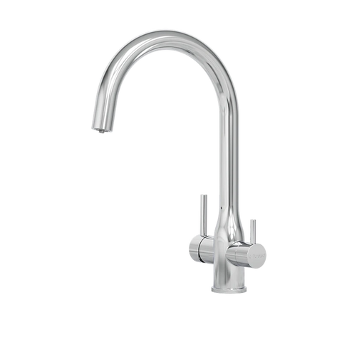 Puretec Tripla Elite 3 in 1 Gooseneck Mixer Tap Chrome ELITE-10CH-LF