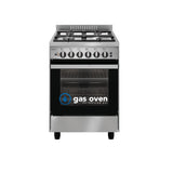 Emilia Freestanding Oven 53cm Gas cooker, Gas Oven Stainless Steel EM534GG