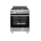 Emilia Freestanding Oven 60cm GAS cooker, GAS Oven Stainless Steel EM664GG