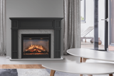 Dimplex Firebox Electric 2kW Eltham Mantle with LED Grey and Marble effect ETM20-AU
