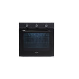 Euro Appliances Oven Multifunction 60cm Black EO605VBK
