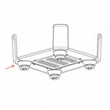 Everdure 4K Wheel Kit Chrome HBCE4KWP