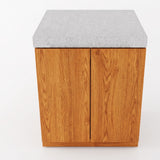 Everdure Seabreeze Storage Double Drawer Module Timber Look EKMSTOWR