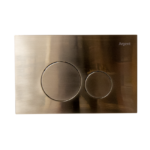 Argent Grace Round Flush Plate Brushed Nickel F5020BN