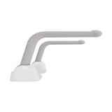 Fienza Assisted Living Toilet Suite Support Arms Includes Mounting Kit White FAL108