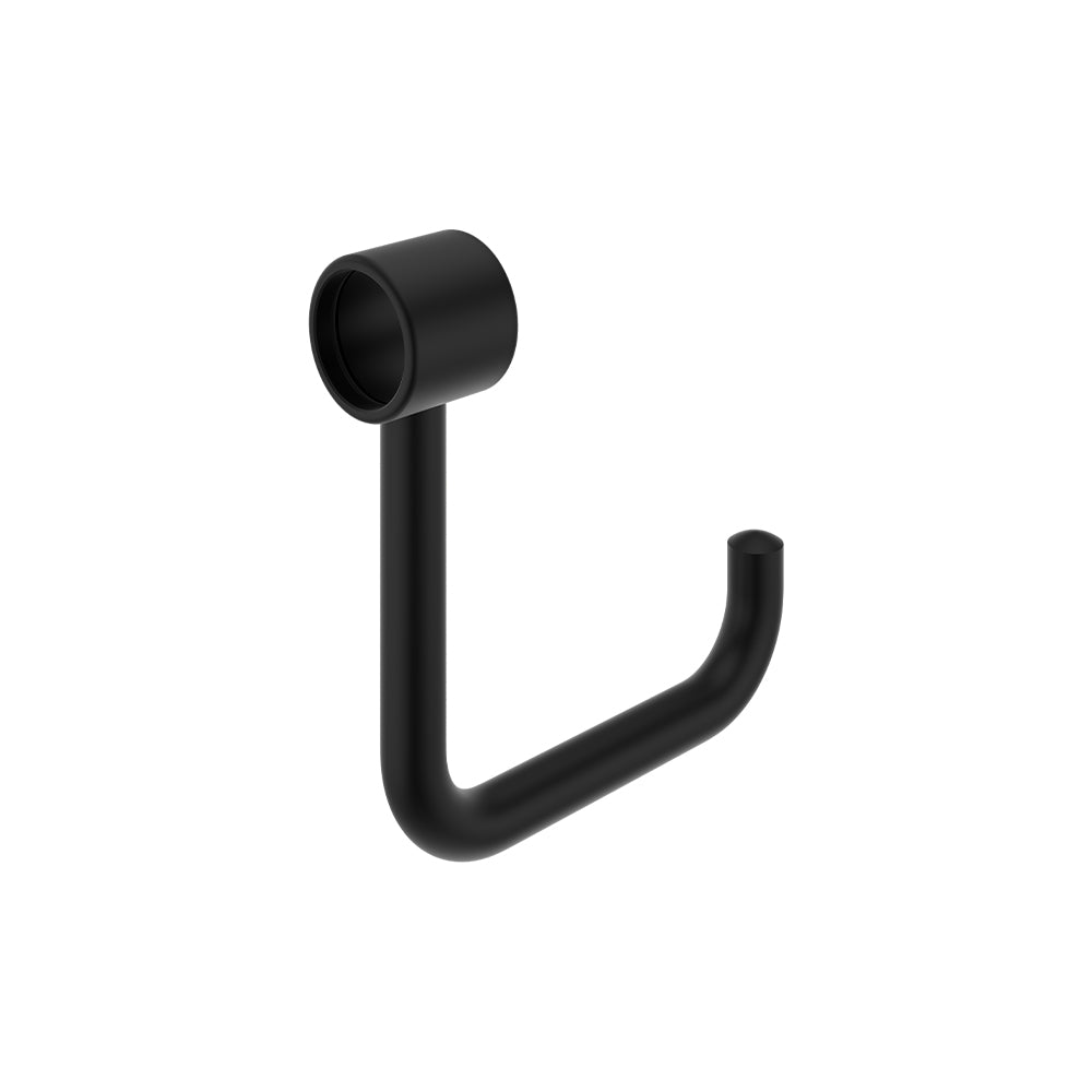 Fienza Care Slimline Care Roll Holder Matte Black FC03MB