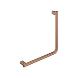 Fienza Care Reversible Left/Right Ambulant Hand Rail 90º Brushed Copper FC4545CO