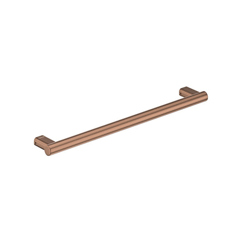 Fienza Care Slimline Hand Rail 600x32mm Brushed Copper FC60CO