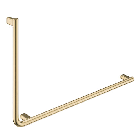Fienza Care Slimline Right Hand Hand Rail 90º Urban Brass FC8357RUB