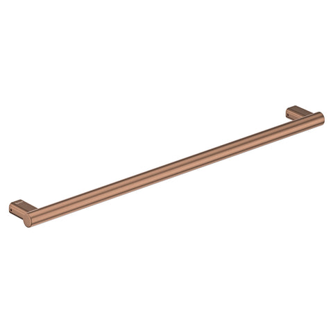 Fienza Care Slimline Hand Rail 900x32mm Brushed Copper FC90CO