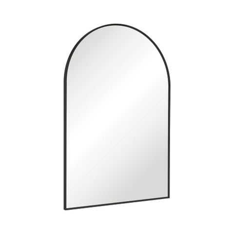 Fienza Arch Framed Mirror 600x900mm Matte Black FMA6090B