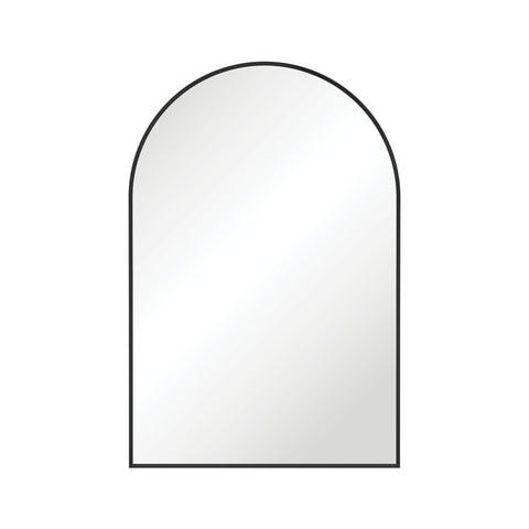 Fienza Arch Framed Mirror 600x900mm Matte Black FMA6090B
