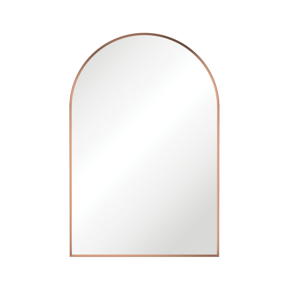 Fienza Arch Framed Mirror 600x900mm Brushed Copper FMA6090CO