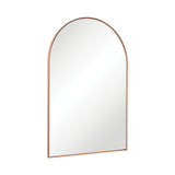 Fienza Arch Framed Mirror 600x900mm Brushed Copper FMA6090CO