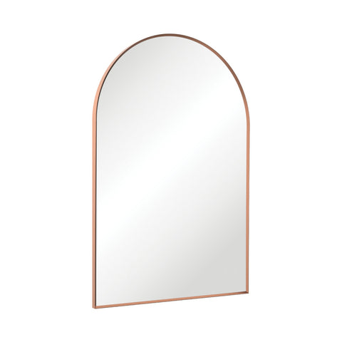 Fienza Arch Framed Mirror 600x900mm Brushed Copper FMA6090CO