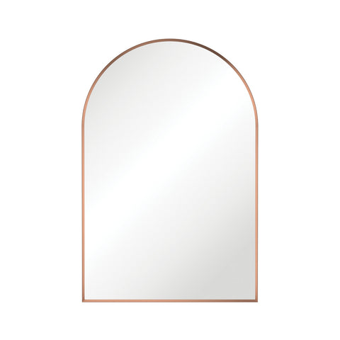 Fienza Arch Framed Mirror 600x900mm Brushed Copper FMA6090CO