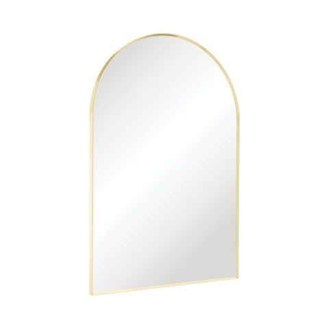 Fienza Arch Framed Mirror 600x900mm Urban Brass FMA6090UB
