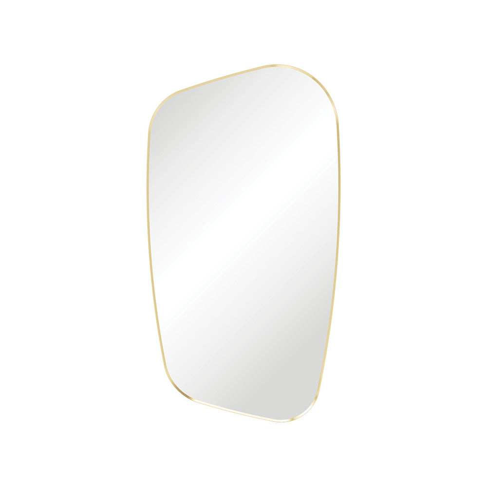 Fienza Capriccio Framed Mirror 650x1200mm Urban Brass FMCA65120UB