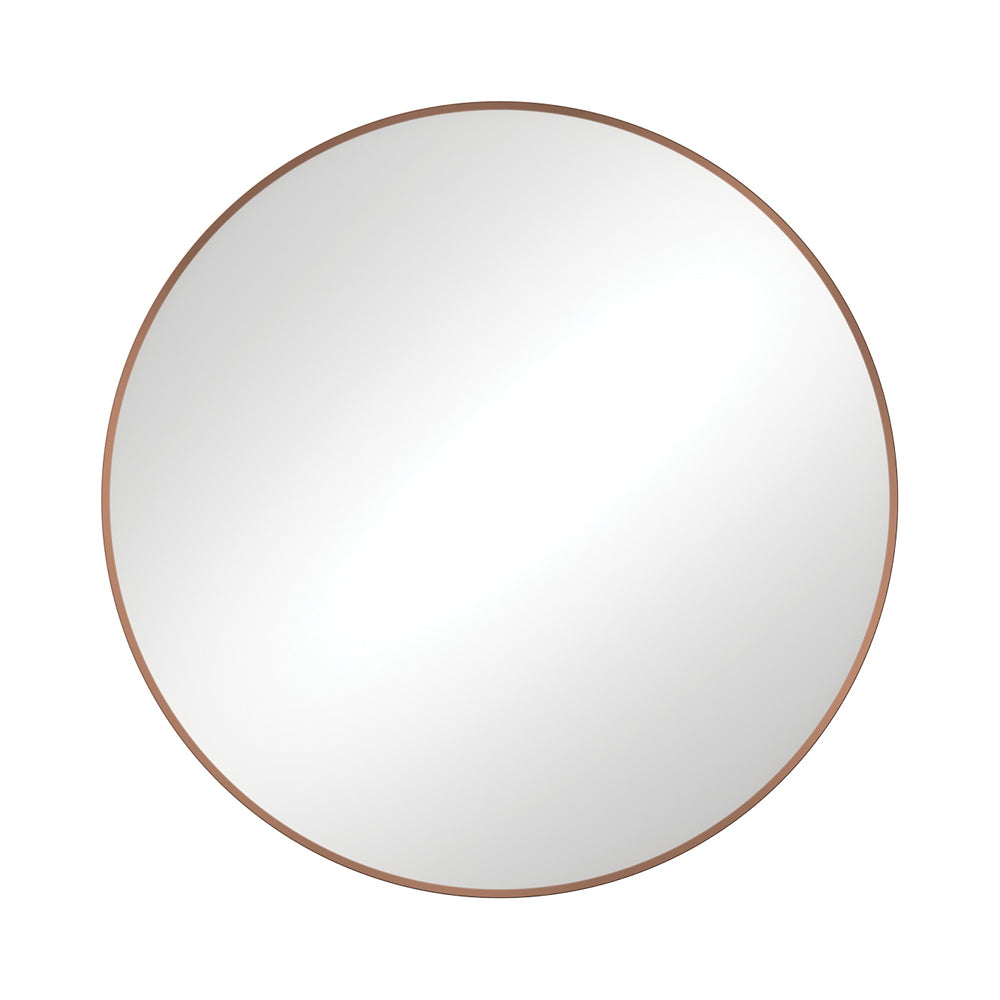 Fienza Reba Round Framed Mirror 800mm Brushed Copper FMR80CO