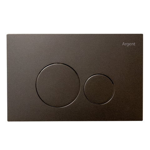 Argent Grace Round Flush Plate (Pneumatic) Gunmetal FQ5020GM