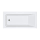 Fienza Sentor Corner Acrylic Bath (Right Hand) w/ Overflow 1500mm Gloss White FR02-1500R-OF