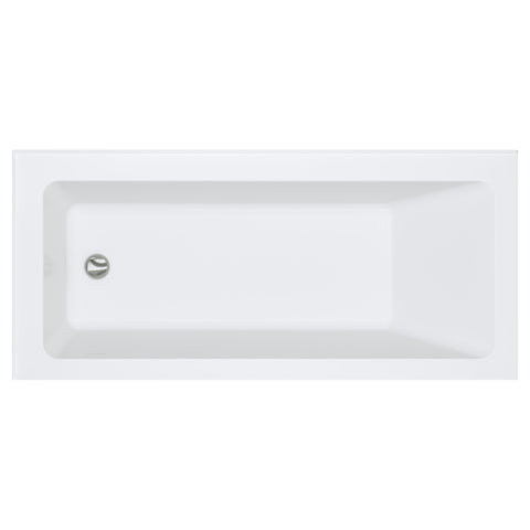 Fienza Sentor Corner Acrylic Bath (Right Hand) w/ Overflow 1650mm Gloss White FR02-1650R-OF