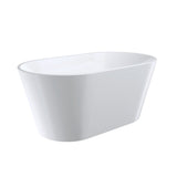 Fienza Austin Freestanding 1400mm Acrylic Bath Gloss White FR71-1400