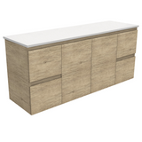 Fienza Edge Wall Hung Cabinet 1500mm Scandi Oak (Cabinet Only) 150S