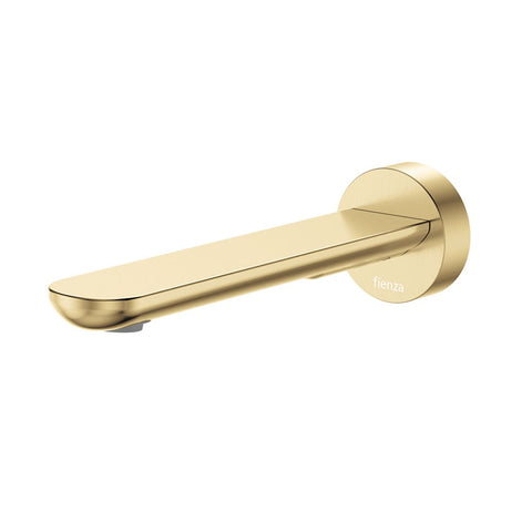 Fienza Empire Slim Wall Basin/Bath Outlet 180mm Round Plate Lead Free Urban Brass 234115UB-2-LF