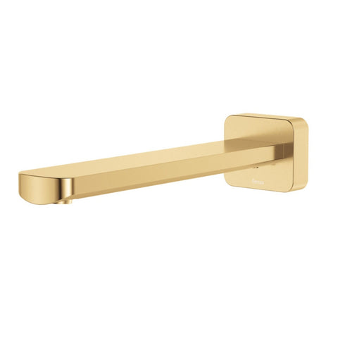 Fienza Tono Wall Basin/Bath 220mm Outlet Lead Free Eco Brass Urban Brass 233116UB-LF
